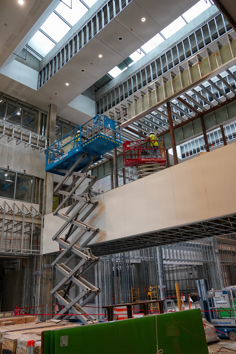 Construction continues at the Louisville VA Medical Center March 11, 2026