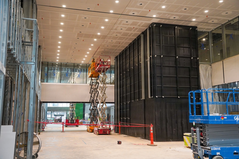 Construction continues at the Louisville VA Medical Center March 11, 2026