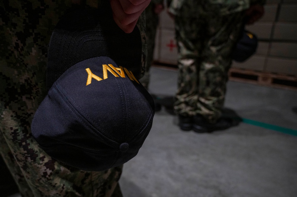 Recruit Training Command Capping Ceremony