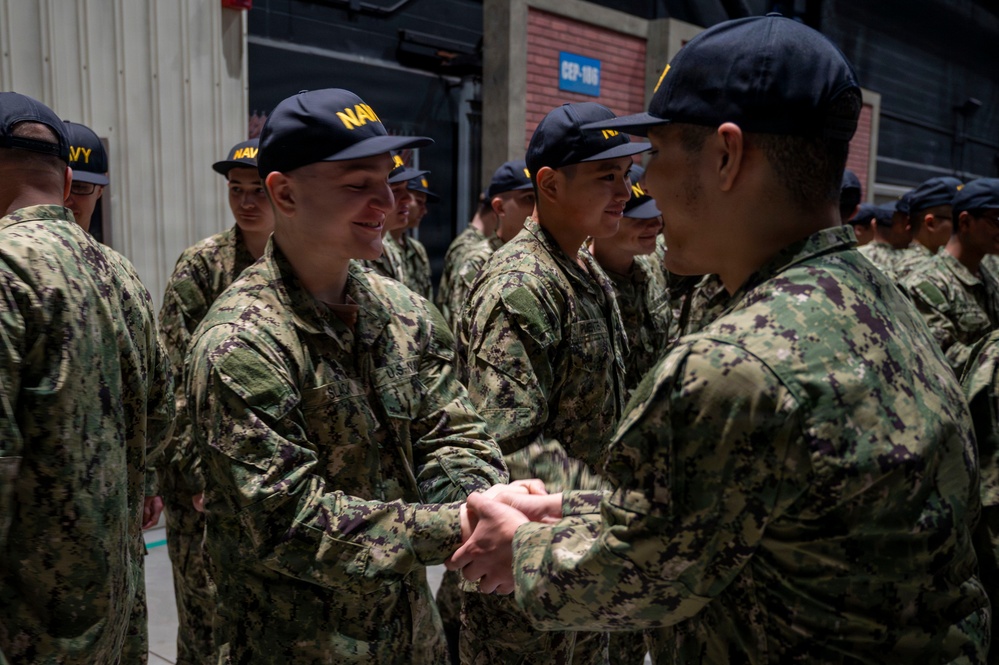 Recruit Training Command Capping Ceremony