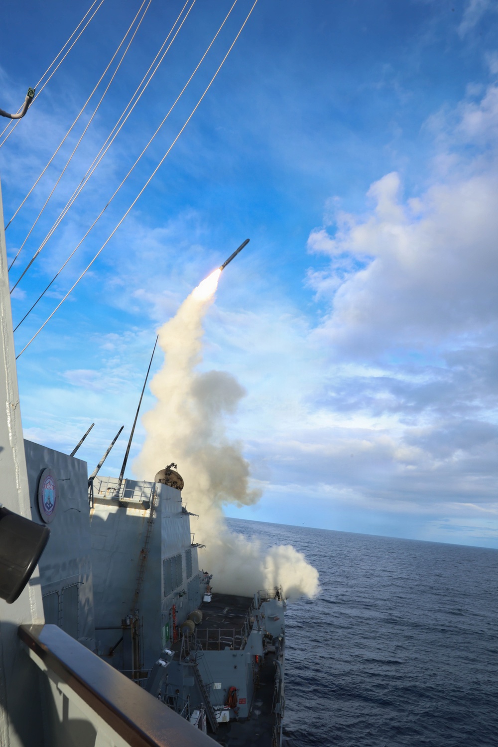 USS Thomas Hudner (DDG 116) supports Operation Epic Fury