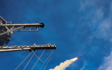 USS Thomas Hudner (DDG 116) supports Operation Epic Fury