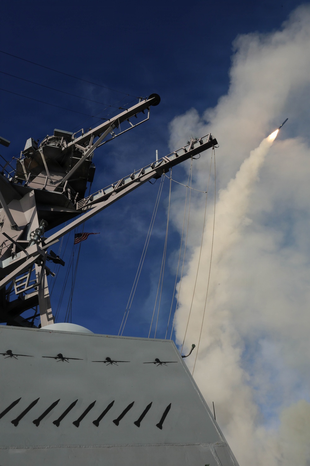 USS Thomas Hudner (DDG 116) supports Operation Epic Fury