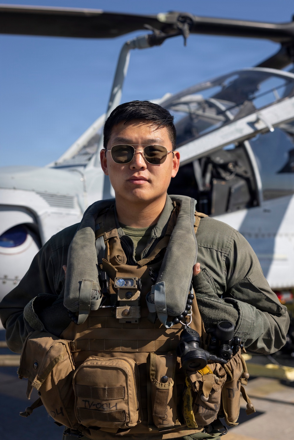 HMLA-167 conducts flight operations