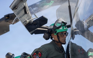 HMLA-167 conducts flight operations