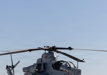 HMLA-167 conducts flight operations