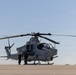 HMLA-167 conducts flight operations