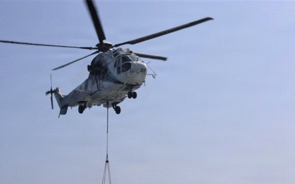 USS McFaul (DDG 74) Conducts Replenishment-at-Sea