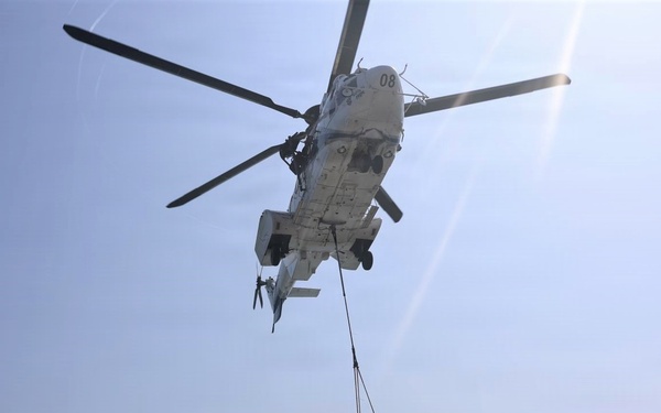 USS McFaul (DDG 74) Conducts Replenishment-at-Sea
