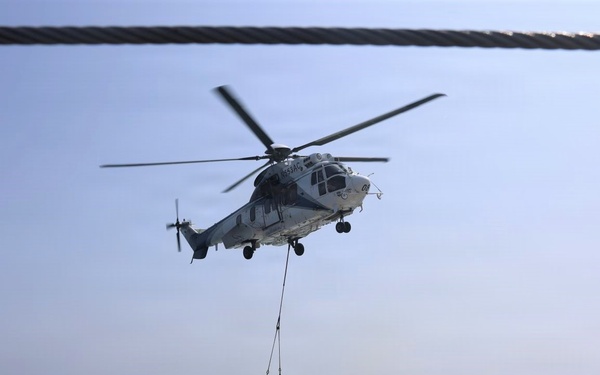 USS McFaul (DDG 74) Conducts Replenishment-at-Sea