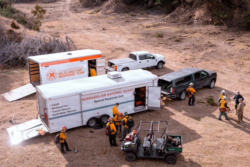 Nebraska National Guard responds to wild fires