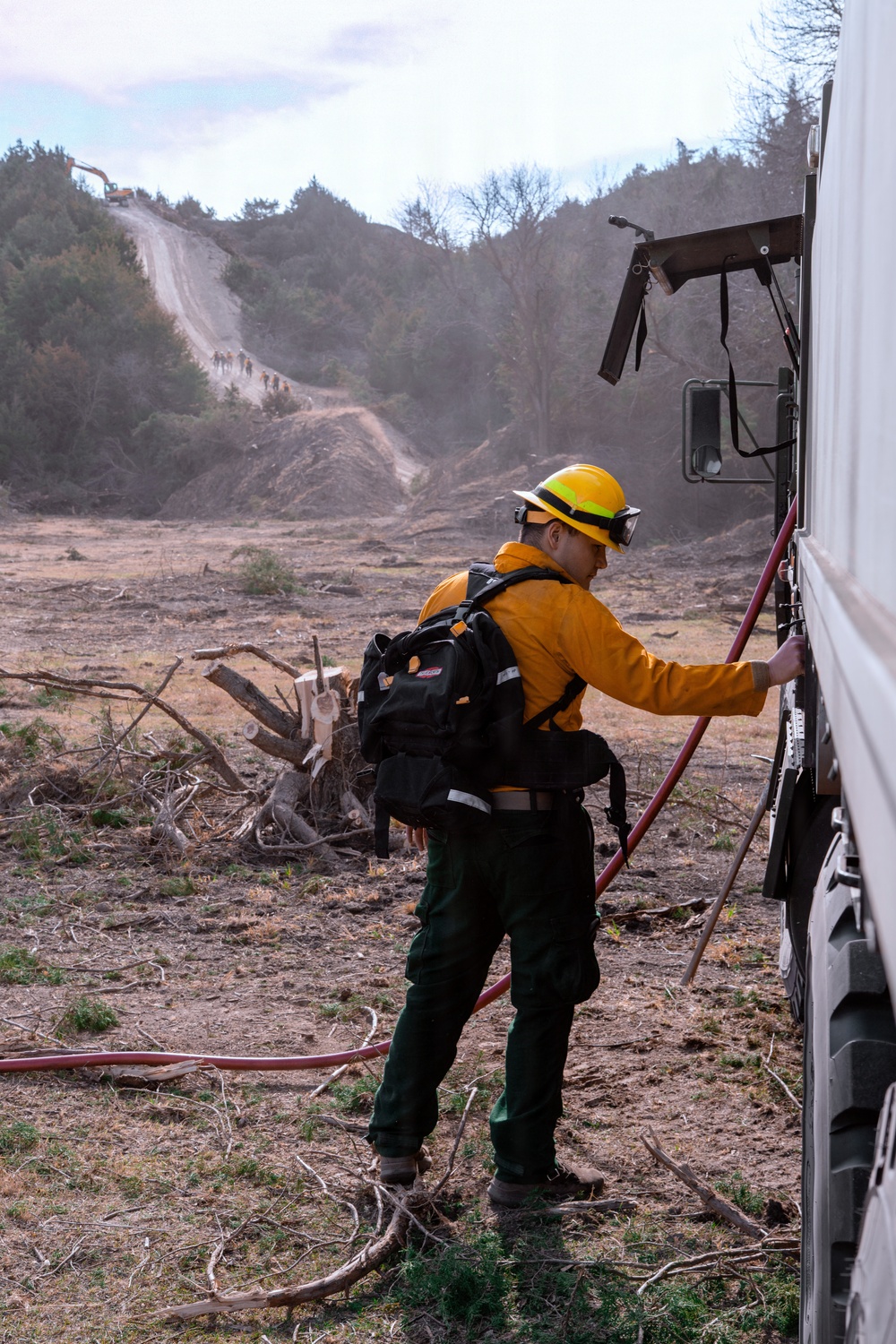 Nebraska National Guard responds to wild fires