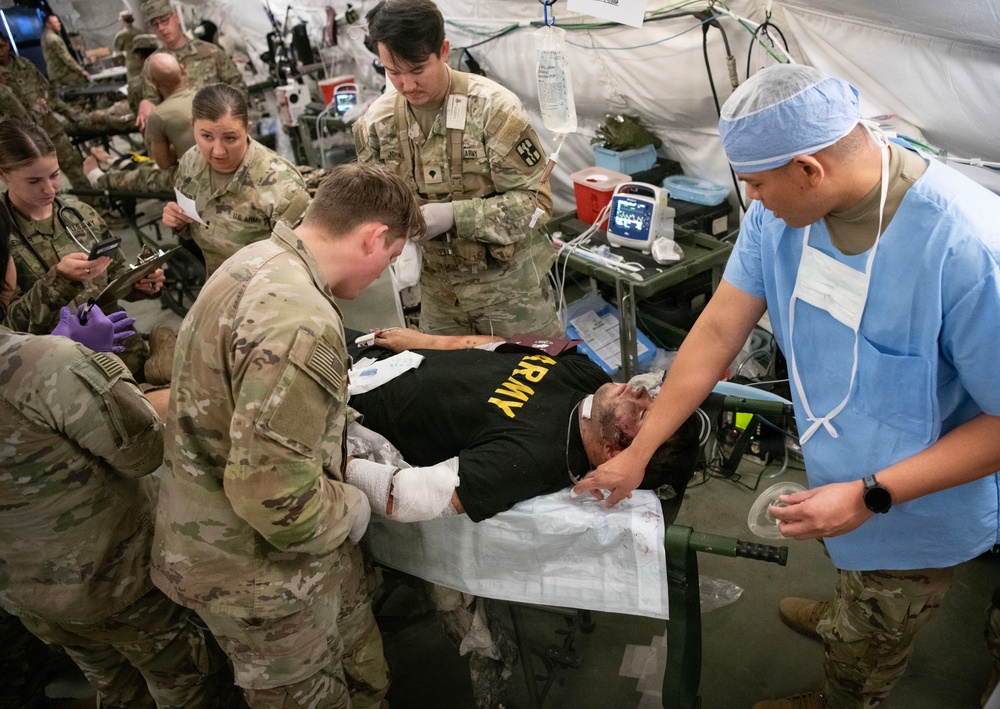 11th Field Hospital Training at Fort McCoy