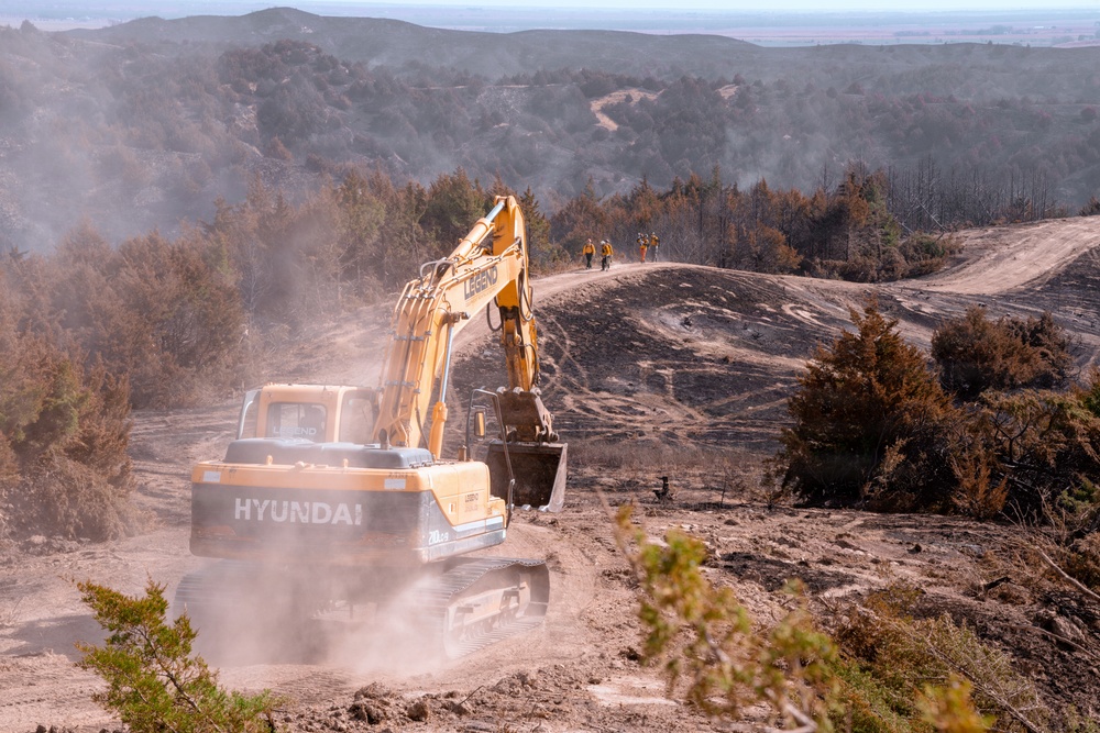 Nebraska National Guard responds to wild fires