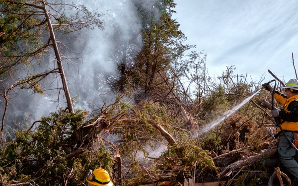 Nebraska National Guard responds to wild fires