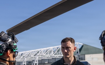 HMLA-167 conducts flight operations