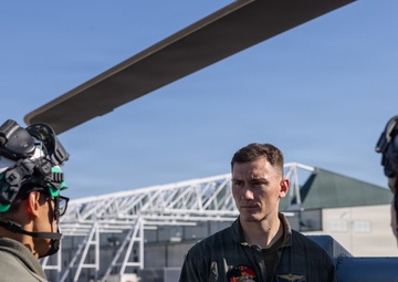 HMLA-167 conducts flight operations