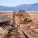 Panel Installation of New Border Wall System South of Sonoita, Ariz.