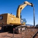 Panel Installation of New Border Wall System South of Sonoita, Ariz.