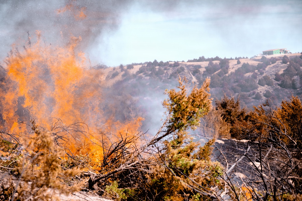 Nebraska National Guard responds to wild fires