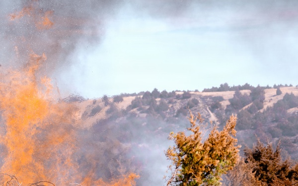 Nebraska National Guard responds to wild fires