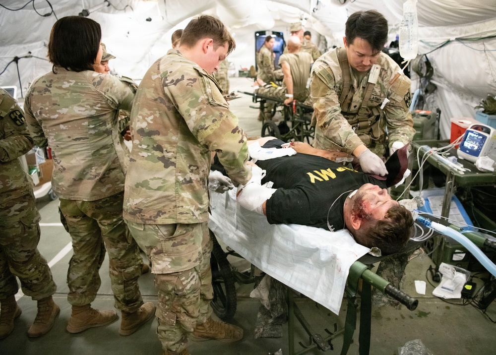 11th Field Hospital Training at Fort McCoy