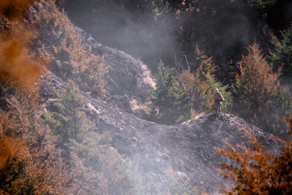 Nebraska National Guard responds to wild fires