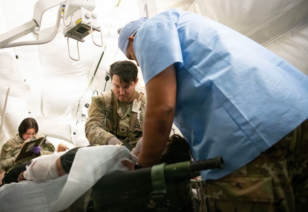 11th Field Hospital Training at Fort McCoy