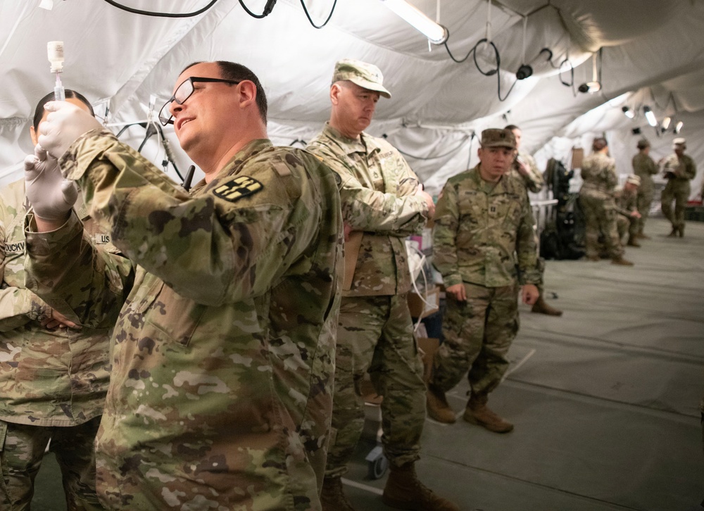 11th Field Hospital Training at Fort McCoy