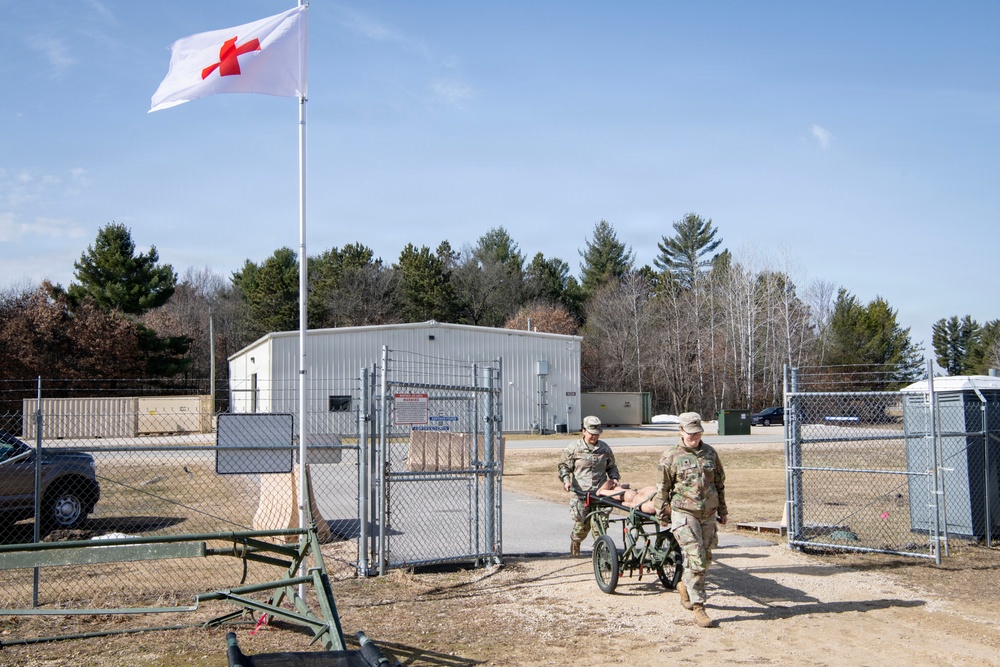 11th Field Hospital Training at Fort McCoy