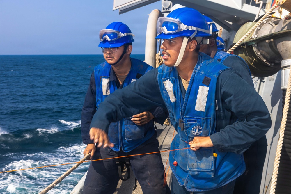 USS Milius (DDG 69) supports Operation Epic Fury