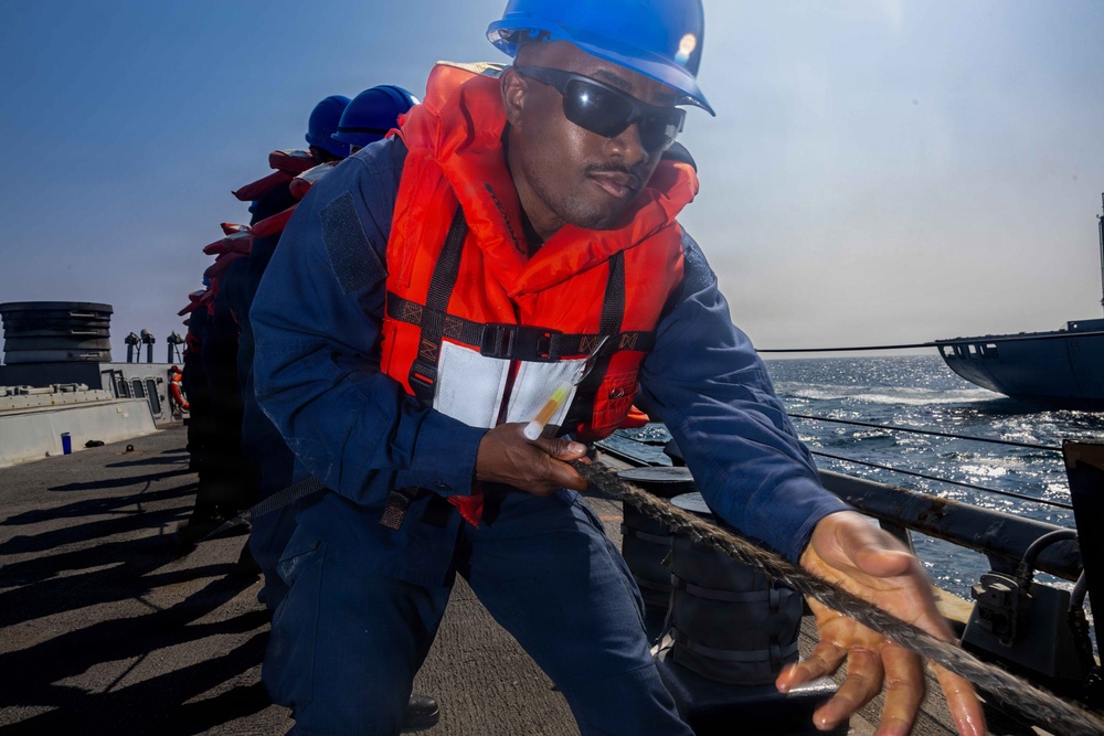 USS Milius (DDG 69) supports Operation Epic Fury