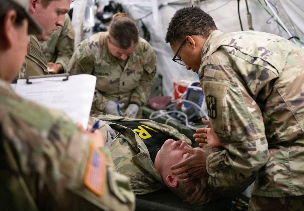 11th Field Hospital Training at Fort McCoy