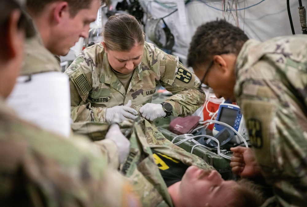 11th Field Hospital Training at Fort McCoy