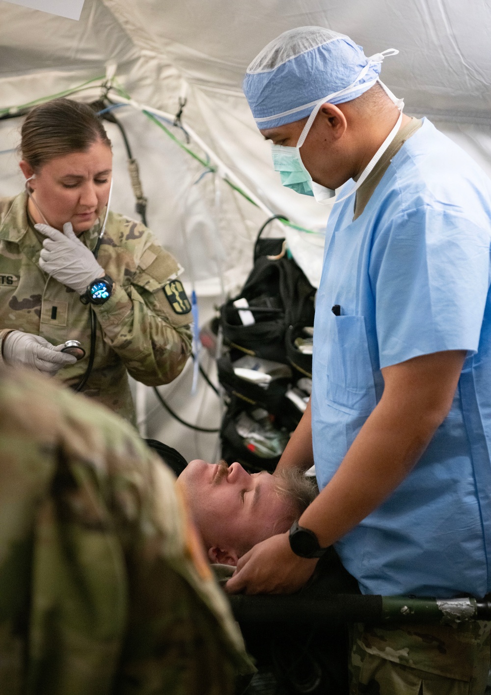 11th Field Hospital Training at Fort McCoy