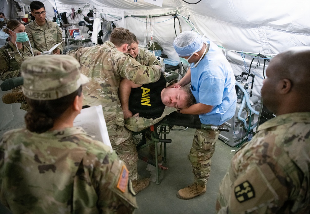 11th Field Hospital Training at Fort McCoy