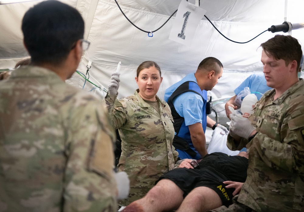 11th Field Hospital Training at Fort McCoy