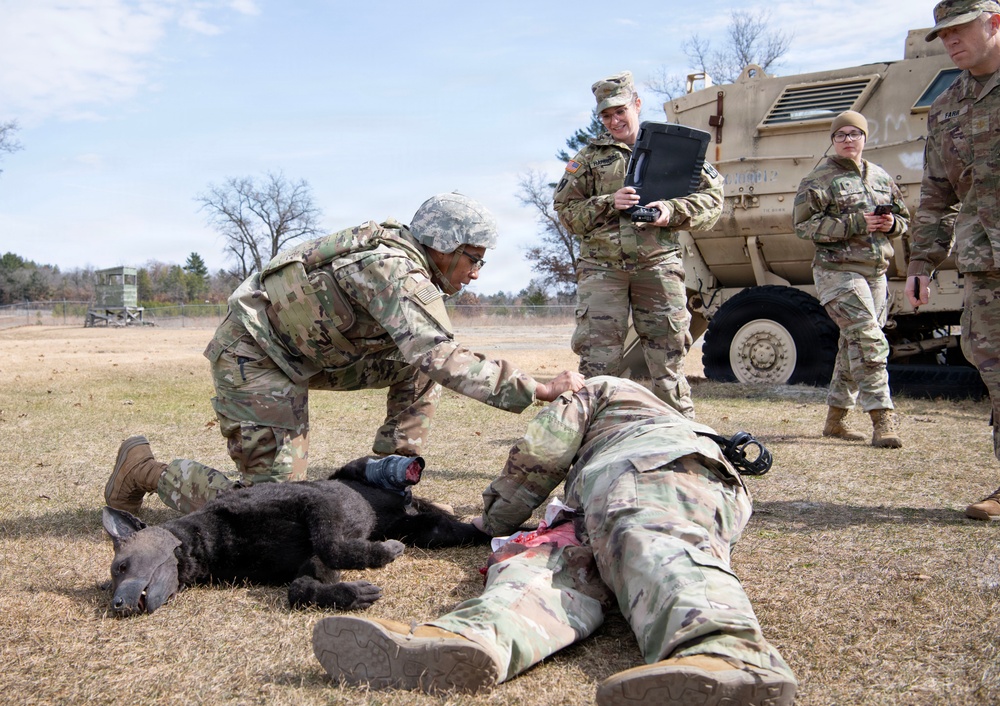 11th Field Hospital Training at Fort McCoy