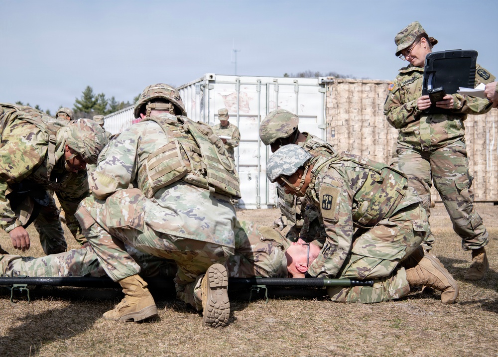 11th Field Hospital Training at Fort McCoy