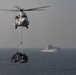 USS Abraham Lincoln (CVN72) conducts Replenishment-at-Sea