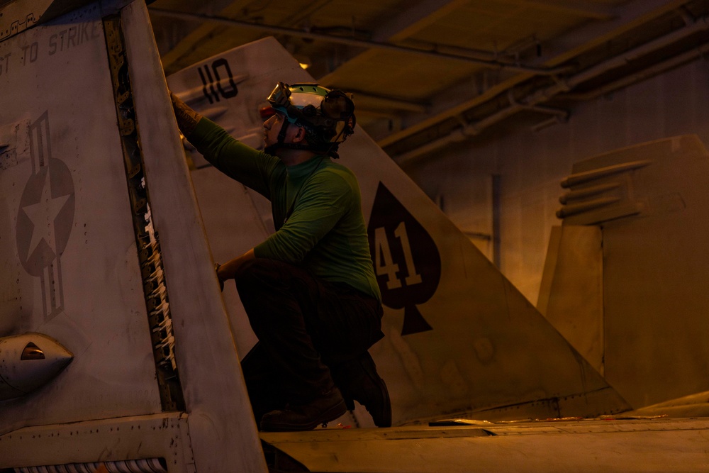 USS Abraham Lincoln (CVN72) supports Operation Epic Fury