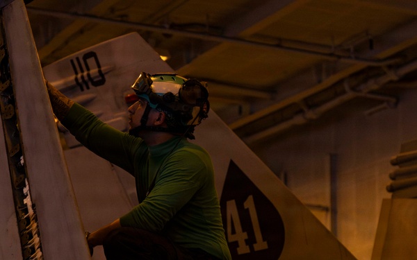 USS Abraham Lincoln (CVN72) supports Operation Epic Fury