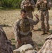 LINE ONE...: Marines with 7th Engineer Support Battalion conduct 9-Line Patrol Exercises