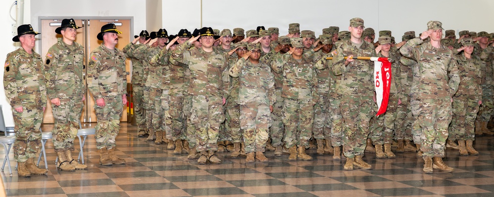 2nd Squadron, 104th Cavalry Regiment deactivation ceremony