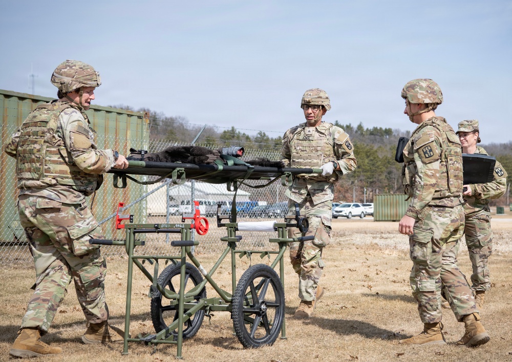 11th Field Hospital Training at Fort McCoy