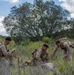 LINE ONE...: Marines with 7th Engineer Support Battalion conduct 9-Line Patrol Exercises