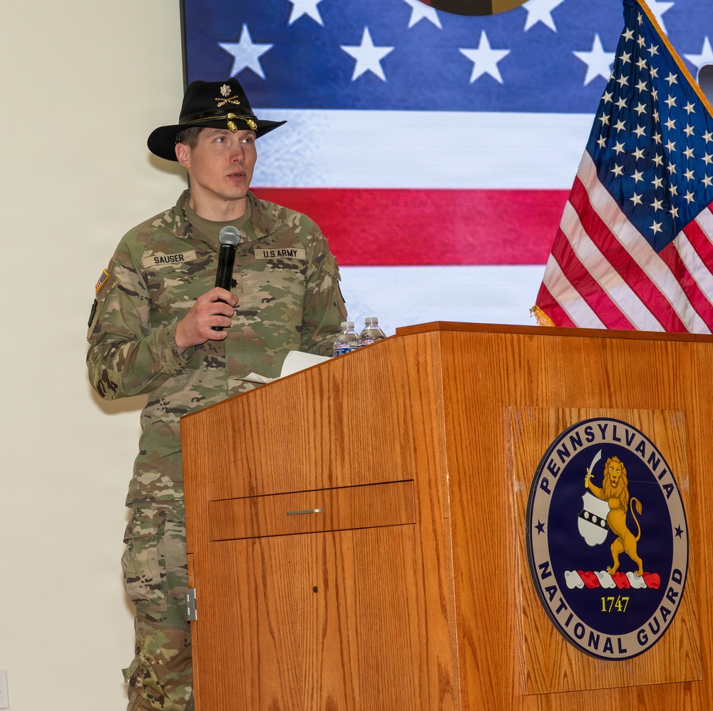 2nd Squadron, 104th Cavalry Regiment deactivation ceremony