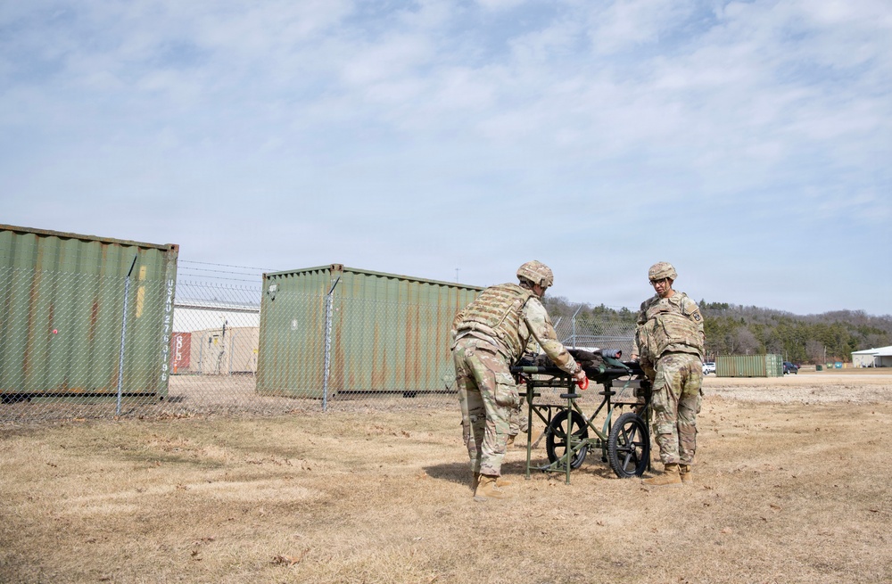 11th Field Hospital Training at Fort McCoy