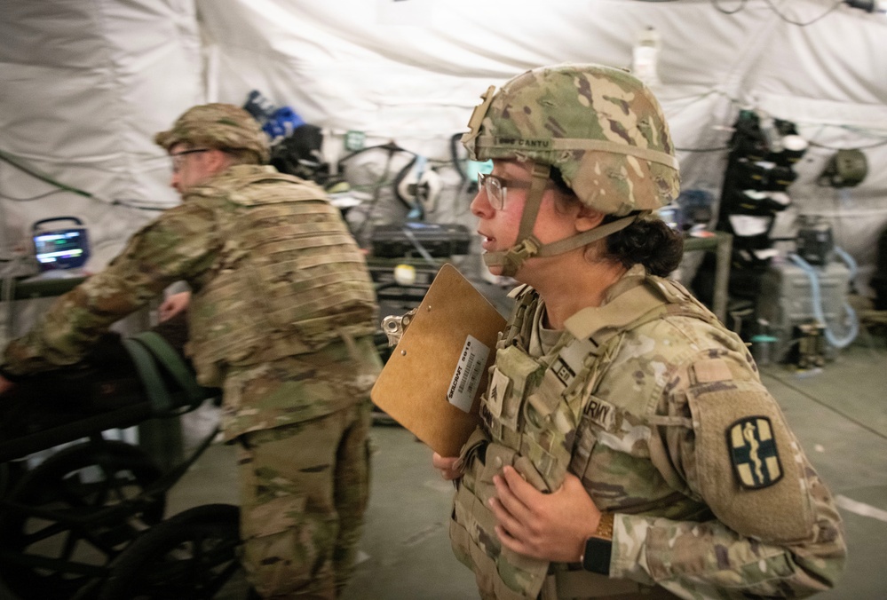 11th Field Hospital Training at Fort McCoy