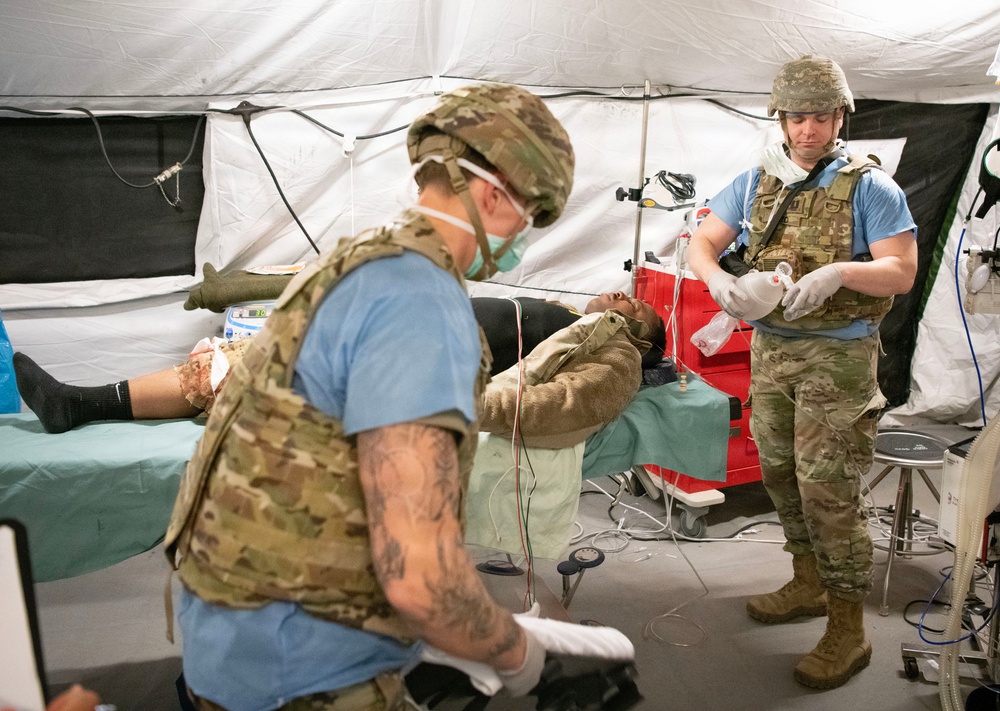 11th Field Hospital Training at Fort McCoy